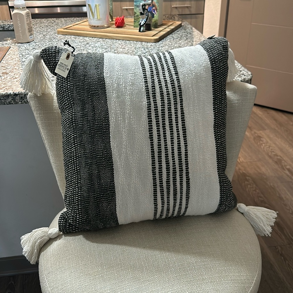 NWT 18x18 inches decorative pillow.